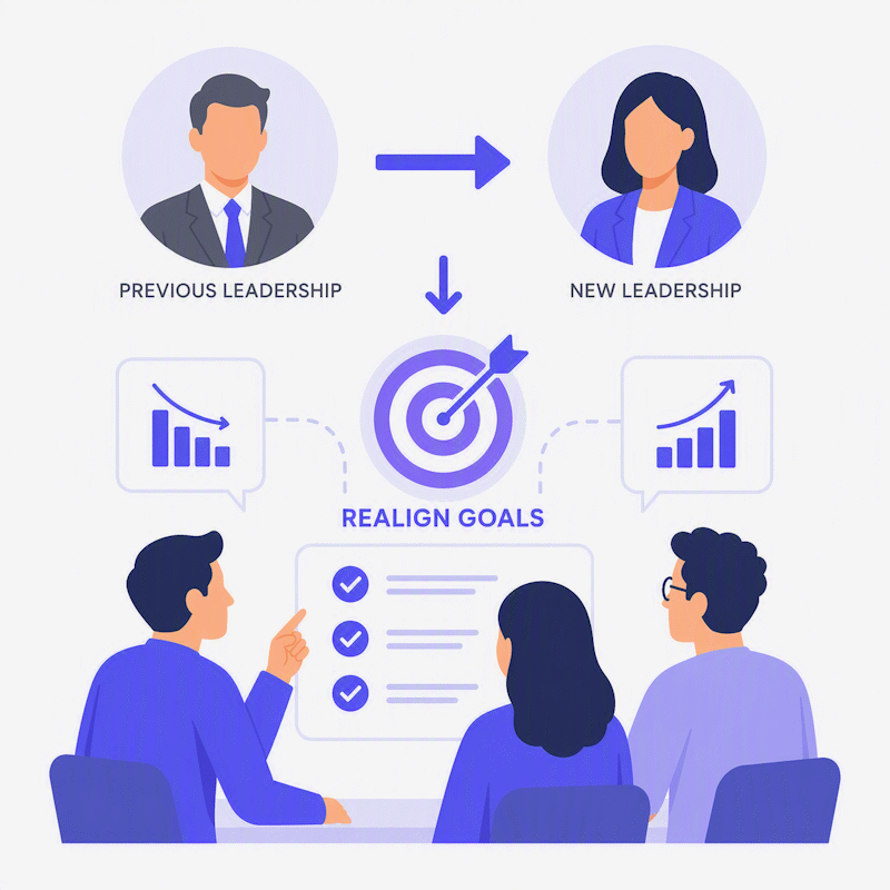 Realigning OKRs After a Change in Leadership